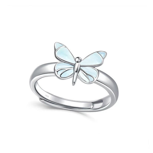 Anello Farfalla Luminoso (ARGENTO 925)