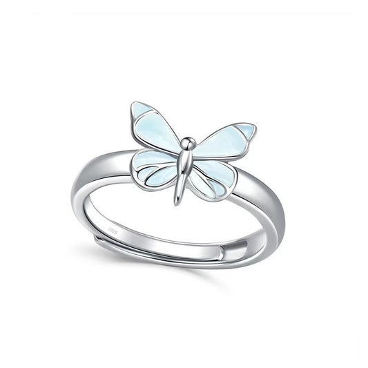 Anello Farfalla Luminoso (ARGENTO 925)