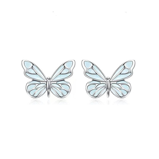 Orecchini Farfalla Luminosi (ARGENTO 925)