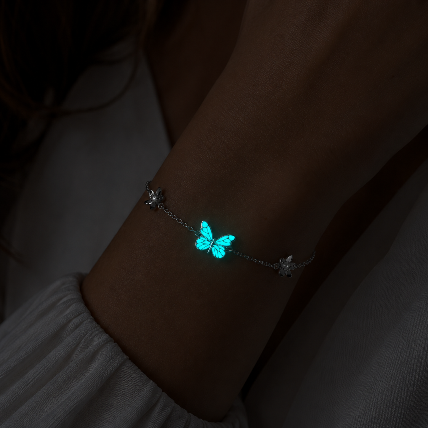Bracciale Farfalla Luminoso (ARGENTO 925)