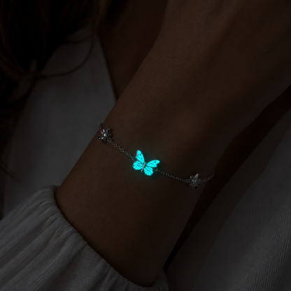 Bracciale Farfalla Luminoso (ARGENTO 925)
